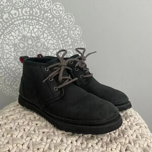 UGG Neumel Weather II Black Waterproof Boots Men's Size 8